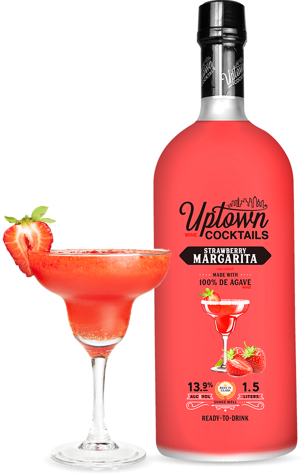 Strawberry Uptown Cocktails